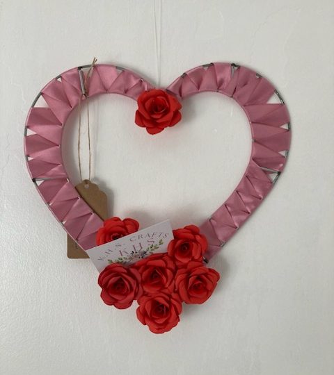Hanging Heart Wreath