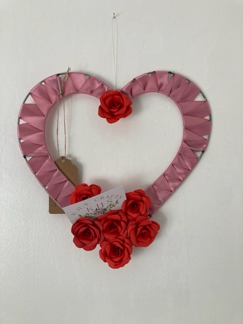 Hanging Heart Wreath